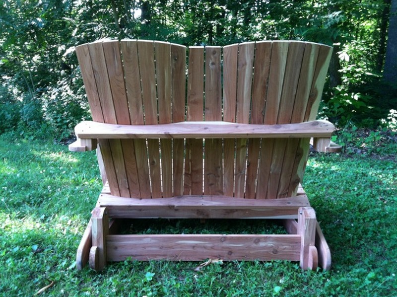 Adirondack Loveseat Back