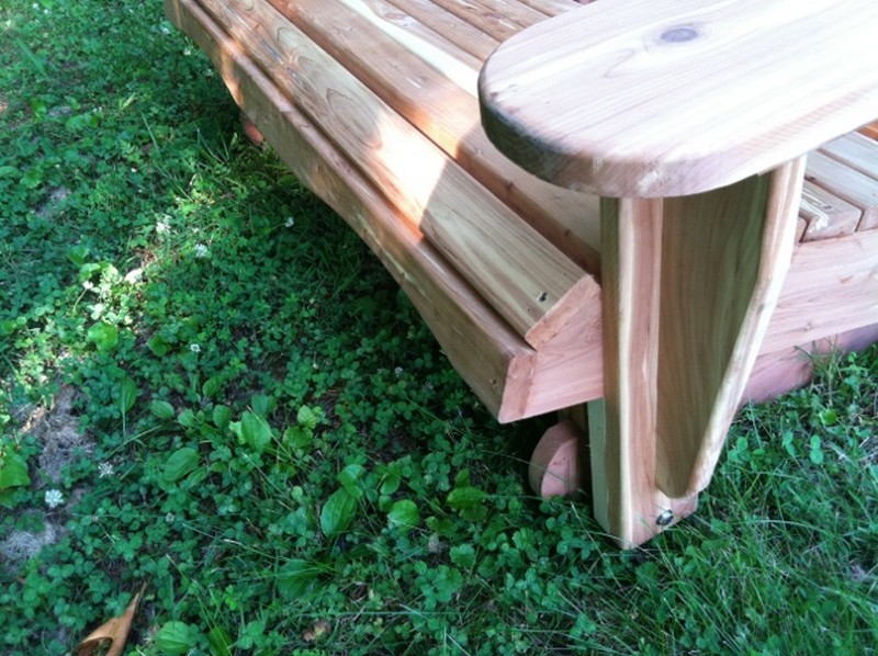 Adirondack Loveseat Details