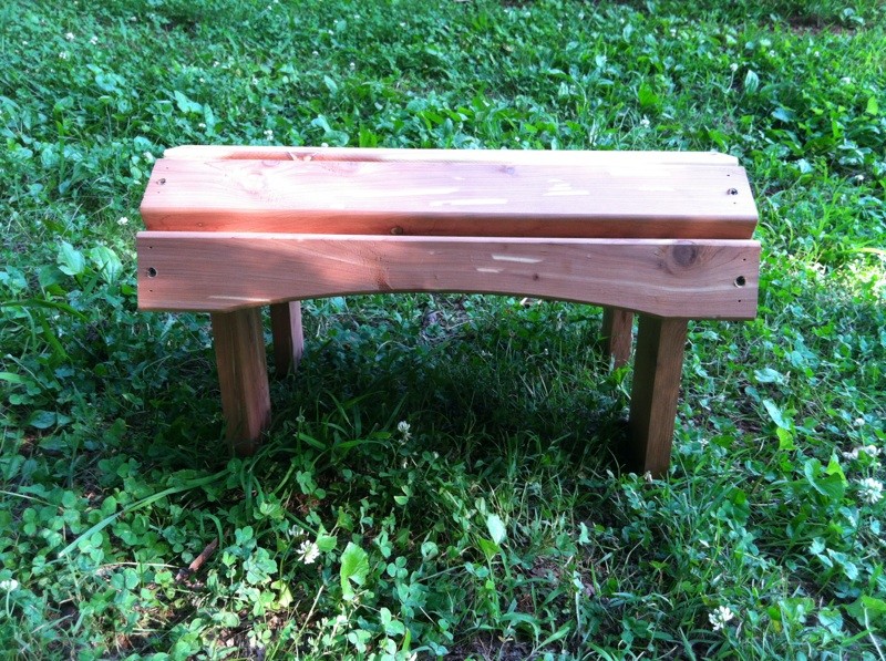 Adirondack Ottoman Back