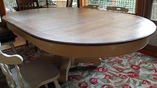 Custom Oak Dining Table
