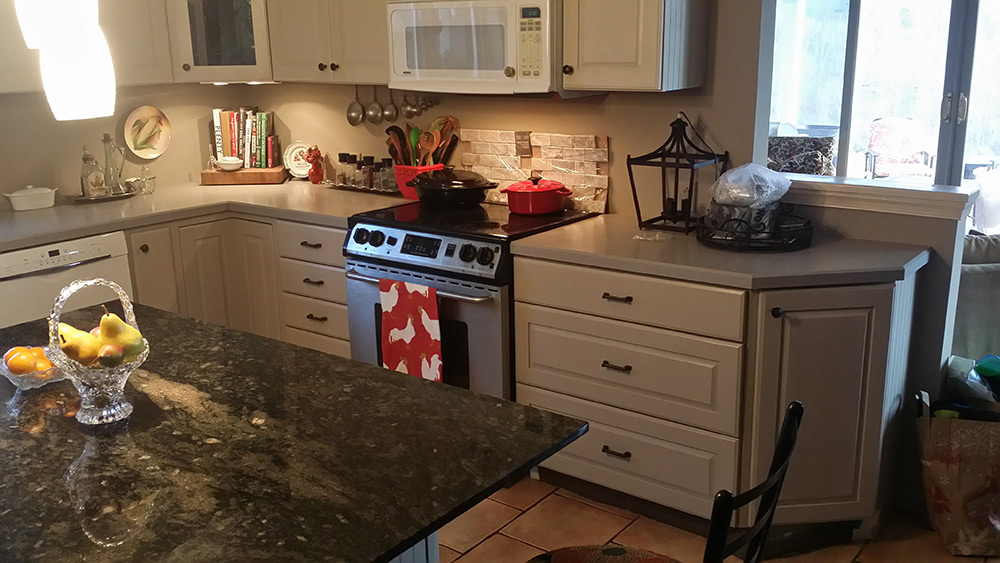 Kitchen Refacing With Upgrades After Two