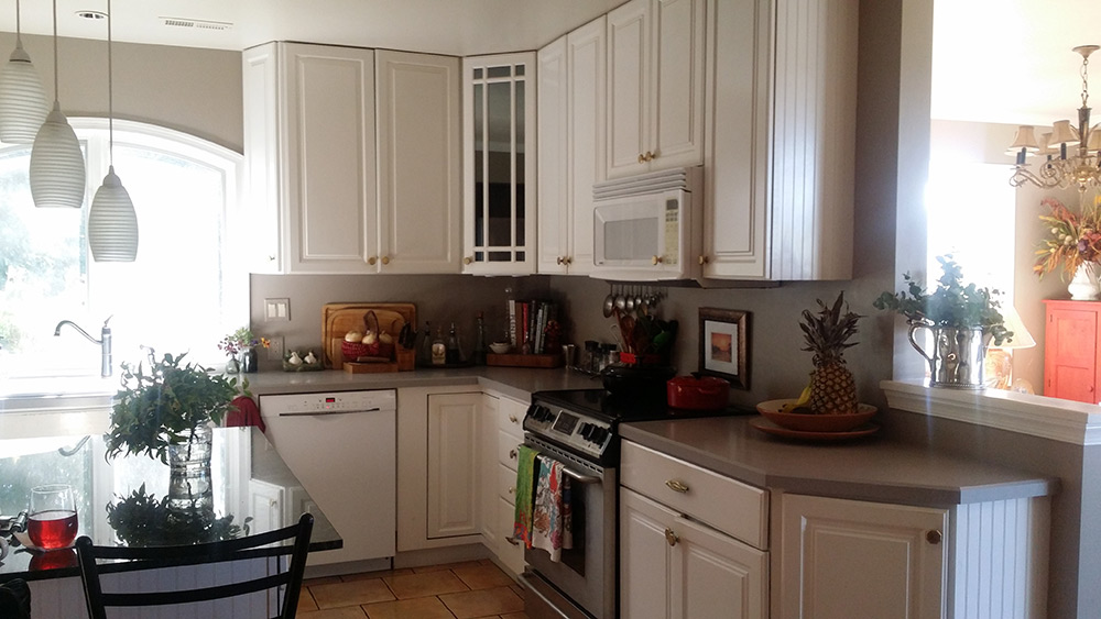 Kitchen Refacing With Upgrades Before One