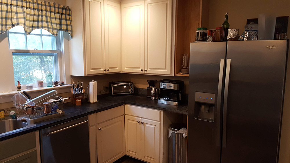 Shaker-Style Kitchen Refacing Before Three